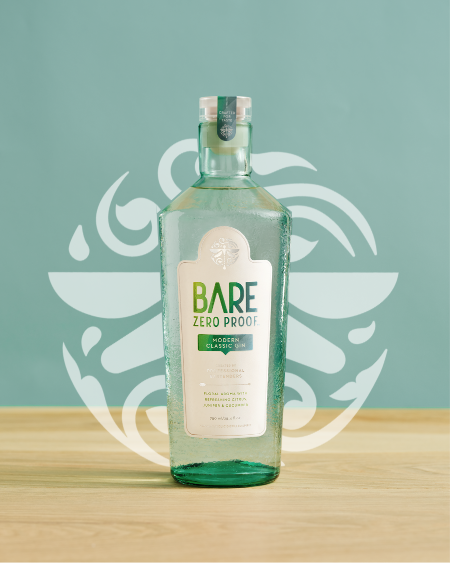 Bottle of BARE ZERO PROOF® Modern Classic Gin