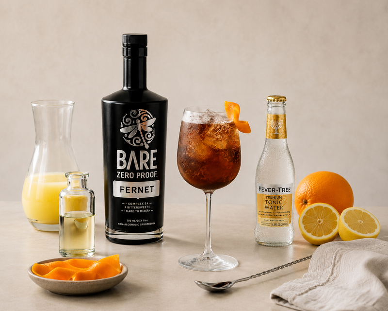 BARE Fernet Amaro Spritz